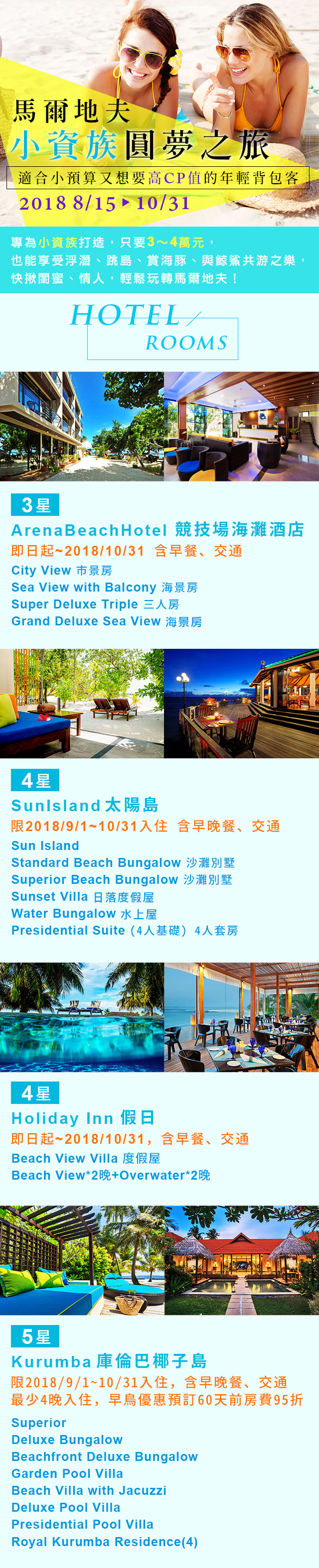 馬爾地夫小資族圓夢之旅